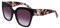 Longchamp Unisex LO717S Sunglasses, 242 Dark Havana, 55