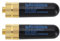 OTOTEC Antena bala hembra SRH805S SMA-F de 144/430/1200 MHz, antena Walkie Talkie de doble banda compatible con Baofeng GT-3 UV-5R BF-888s Radio 51 x 14 mm, color negro