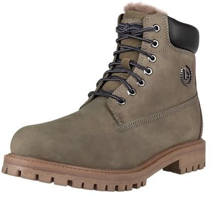bugatti Herren-321-ANV40-1550-7010-Stiefel Warmfutter,green/black,42
