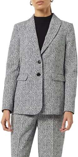 COMMA Antaillierter Blazer aus Jacquard