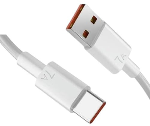 7A USB-C Fast Charging Data Cable Compatible with Seagate One Touch SSD 1 TB, 2 TB