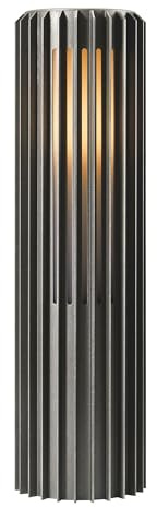 Nordlux Aludra Outdoor Post Light E27 Coastal/Marine Safe - Garden, Patio, Driveway Mains Powered, IP44 (Aluminium)