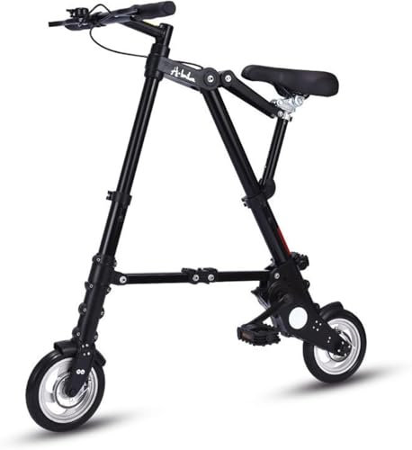 Kcolic Mini Vélo Ville Pliage Rapide avec Roues Aluminium 8 Pouces, Mini Vélo Portable Ultraléger pour Adultes E,8in