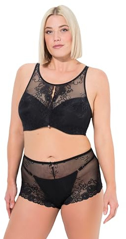 Ulla Popken TruYou by Damen große Größen Übergrößen Plus Size TruYou by Bügel-BH, Softschalen, Spitze, High Cut 835692