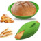 3 In 1 Brotbackform Silikon, Antihaft Brotbackformen, Backform Brot Rund 25 cm Zum Backen, Mischen und Dünsten Hitzebeständig bis 230 °C, Oval Silikon Brotbackform Backform Silikone Kastenform