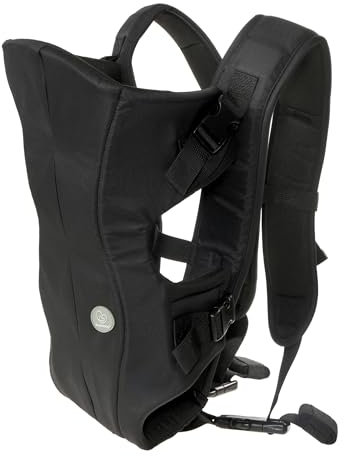 Dreambaby On-The-Move 3-in-1 Babytrage – vorne nach innen, vorne nach außen & hinten tragen – leicht, atmungsaktiv, verstellbares Geschirr für Säuglinge bis Kleinkinder, 3,5–12 kg, kompaktes Design