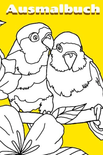 Vogel-Malbuch: Entspannende Ausmalbilder für kreative Köpfe
