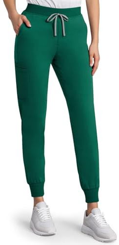 Anwrtuk Women's Scrub Bottoms, Hospital Uniform Trousers Jogger Scrub Pants