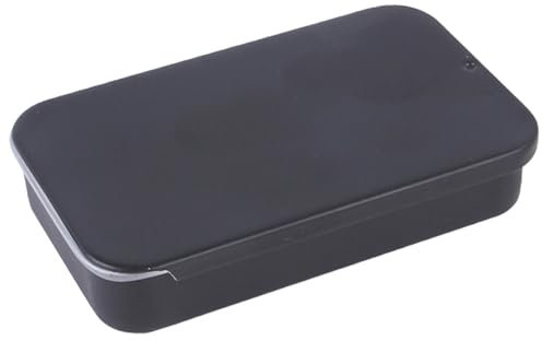 Bird-Training - Caja de dulces de metal resistente al agua con tapa abatible, contenedor de almacenamiento para alimentos, accesorios de para pelucas y canarios