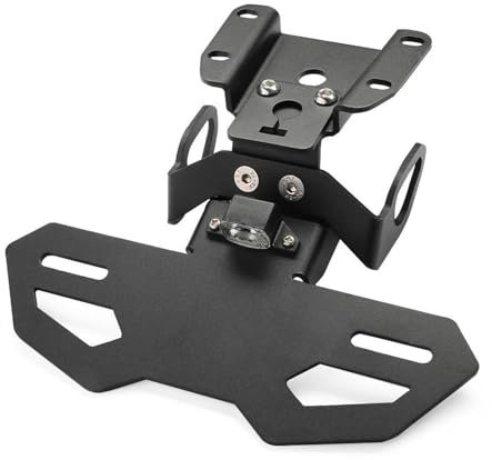 EQJSHL Motorcycle License Bracket Number Plate Holder Rear Tail Eliminator Kit Mount Bracket For Y&amaha YZFR7 YZF R7 2021 2022 License Tail Tidy Bracket