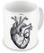 New Indastria Tazza CUORE ANATOMICO MEDICINA