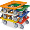 BRB 6X Logistikroller/Transportroller für Kisten 600x400 mm, Tragkraft 250 kg, 6 Farben