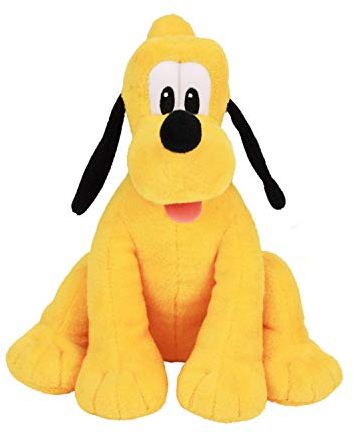 Disney Junior Mickey Mouse Bean Plush Pluto, Stuffed Animals, Dog, by Just Play