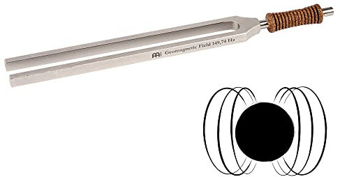Sonic Energy Planeten Therapie Stimmgabel – Geomagnetfeld 149,74 Hz / Dis3 – Für Meditation, Klangheilung, Entspannung – Inkl. Baumwolltasche (TTF-E-GEO)