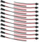 20 Pairs JST Connector Wires AWG JST SM 2 Pin Plug Male and Female Connector for LED Light Lamps Electronic Equipment