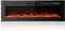 M.C.Haus Ultra-Thin Electric Fireplace Low Noise, 12 Variable & Breath Colors Flame, Recessed Wall Mounted Free Standing, Touch Screen & Remote Control, Crystal & Log Set(50 inch/127 cm)
