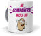 mundohuevo Taza Mi compañera Mola un Huevo. Cerámica AAA - 350 ml.
