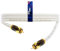 1STec 5 Metre Long Virgin Media White Isolator Wall Box 5m Link Lead for connecting to 2 or 3 Way Splitters V6 Digital Set Top Boxes or Broadband Cable Modems (500 cm Lead, White)