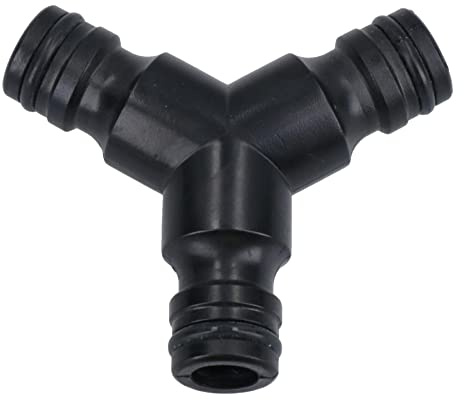 3 Way Garden Hose Pipe Coupler Connector Joiner Watering Water Pipes 1pc