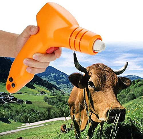 Écorneur Électrique pour Bovins,Machine À Écorner À Chauffage Rapide avec Affichage du Numéro LCD Et Batterie Haute Capacité Rechargeable,8 Secondes pour Terminer La Coupe,pourbovinschèvre