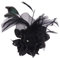 URFEDA Broche Fleur Tissu, Broche Plume Femme Rétro Et Élégante, Fleur Clip Barrette Broche Fleur, Boutonnière de Mariage, Corsage de Mariée, Vêtements Et Accessoires des Années 80, 10x15cm