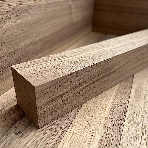 Amerikanische Nussbaum Kantel 40 x 40 x 300 mm Nuss-Holz Black Walnut Drechsel-Holz Voll-Holz (40 x 40 x 300)