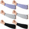 3 Paar Armschützer für dünne Haut und Prellungen, schnittfeste Unterarmmanschette, Stufe 5, Armschutz, Schutz vor Verbrennungen, Schwarz, 12.6 Inch
