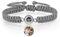 Glooraca Benutzerdefinierte Foto Armbänder Mit Bild Innen Personalisiertes Bild Armband für Mädchen Jungen Personalisierte Foto Geschenke für Männer Frauen Geburtstag Valentinstag (grau)