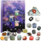 Dislsokrhov Adventskalender 2023 Kristalle:24 Tage Weihnachten Adventskalender Countdown Natürlichen Achat Mineralien Edelsteine Adventskalender für Kinder Jungen Mädchen und Geologie Enthusiasten