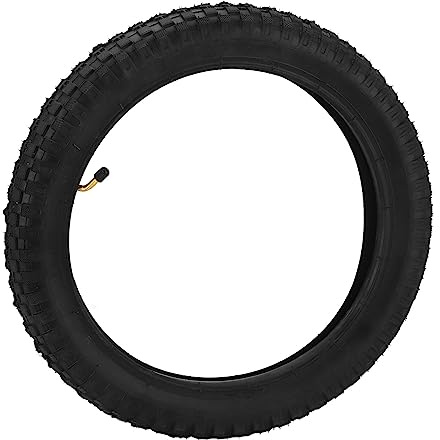 Fahrradreifen, 16 X 2,4 Gummi-Anti-Rutsch-Dirt-Bike-Reifen, Mountainbike-Reifenersatz mit Innen-Außenreifen für Fahranfänger