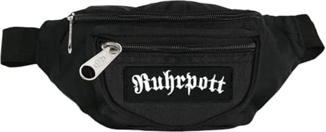 Bauchtasche Ruhrpott Ruhrgebiet mit wechselbaren Patch Gürteltasche Body Bag