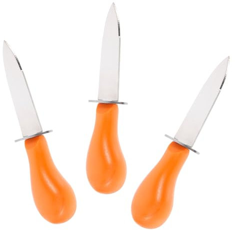 PRETYZOOM 3pezzi per Ostriche Inossidabile Professionali per Ostriche Sgusciare e Facilità