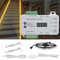 RGB LED-Treppenstufenbeleuchtung PIR Bewegungsmelder Treppenlicht-Controller & 5M LED-Streifen (1 Stück Controller + 5M LED-Streifen)