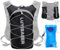 Outplea Ultraleicht Trinkrucksack Laufen mit 2L Wasserblase, Laufweste Damen & Herren, Trinkweste mit Trinksystem für Marathon Radfahren Wandern, Schwarz