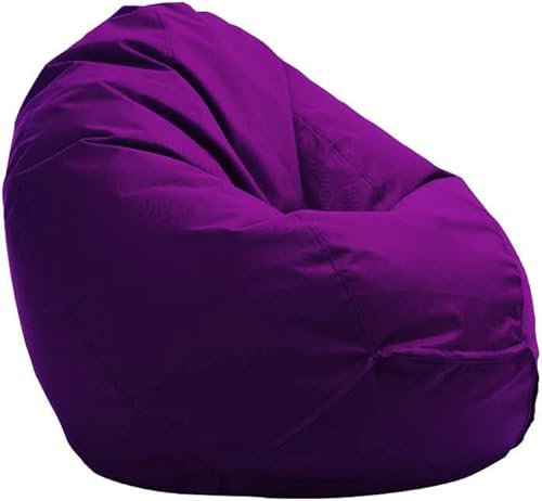 Bruni Kinder-Sitzsack Classico S in Violett – Sitzsack mit Innensack für Kinder, Abnehmbarer Bezug, lebensmittelechte EPS-Perlen als Bean-Bag-Füllung, aus Deutschland
