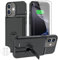 BOPPS Battery Case for iPhone 16 Plus with Invisible Stand,【2025 New】 Powerful 8500mAh Portable Rechargeable Protective Extended Charger Cover for 16 Plus Charging Case,Black