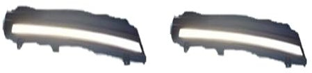 laiyonggr Kompatibel for VW Golf 7 MK7 Facelift Golf 8 MK7.5 GTI R Golf 6 MK6 Arteon Kühlergrill Lampe Stoßstange Scheinwerfer Autozubehör DZ(19-20 Arteon)