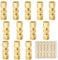 WYYFXY 12 connettori per cavi del freno, 4,75 mm, senza scanalature, tubi del freno, raccordi per cavi del freno, senza raccordo