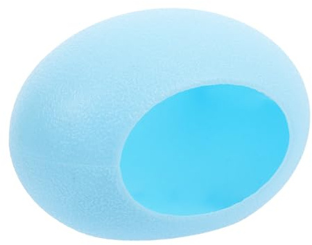 FRCOLOR Haustierhaus mit aus Kunststoff ABS Eiförmiges Niedliches Versteck einfach zusammenzubauen Bequemem Schlafbereich als kleine für Hamster und Haustiere