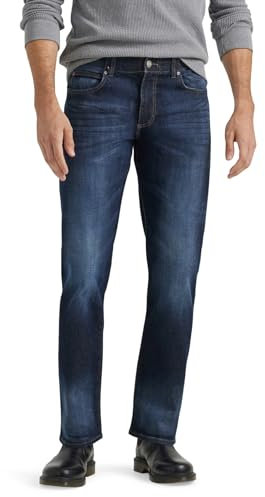 Lee Herren Extreme Motion Straight Taper Jeans, Reise, 42W / 30L