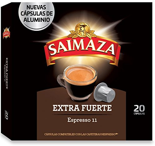 Saimaza Café Extra Fuerte, 20 cápsulas