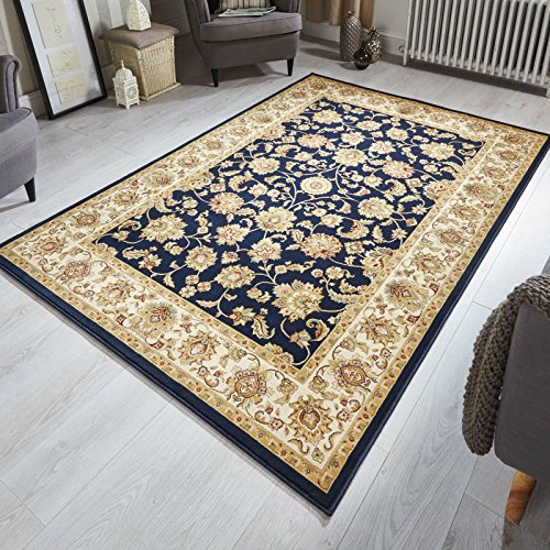Rugs Direct Rug, Heatset Polypropylene, Blue, 160cm x 235cm