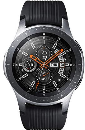 Samsung Galaxy Watch - Montre Intelligente, LTE - Movistar Orange, Argent, 46 mm - Version espagnole