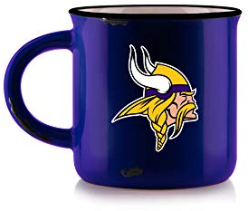 Duck House Vintage-Tasse aus feinem Porzellan, Dallas Cowboys, Vintage-Tasse mit Used-Look 340 ml, Unisex, Vintage Style Bone China Mug, violett, 12 OZ