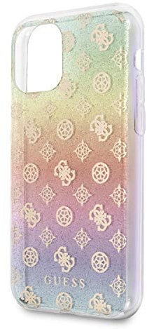 CG MOBILE Guess Iridescent 4G Peony Collection GUHCN58PEOML iPhone 11 Pro Case, Multi-Colour