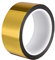 sourcing map Goldfarbenes metallisiertes Mylar Klebeband 35mm x 50m/164 ft Dekorband für Grafik Bootsverzierung