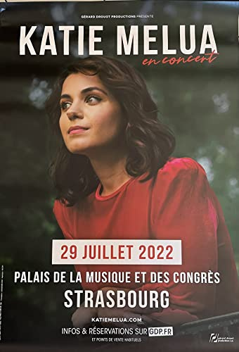Katie MELUA Poster Concert 2022, 80 x 120 cm