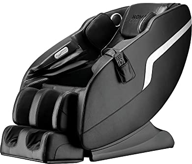 Home Deluxe - Massagesessel Kelso Schwarz - inkl. Zero Gravity Funktion, Bluetooth und Heizung I Massagestuhl Relaxsessel mit Wärmefunktion