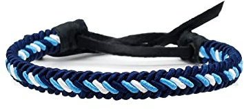 Pulsera bandera de Argentina, Pulsera azul y blanca, Galicia, Belgrano, Honduras, Guatemala, Nicaragua, Celta