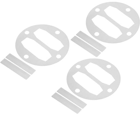 PATIKIL 47mm Head Gasket Kit Reed Valve Replacement, 3 Sets Central Pneumatic Air Compressor Parts